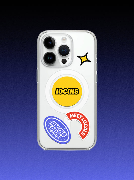 Phone Case with Stickers